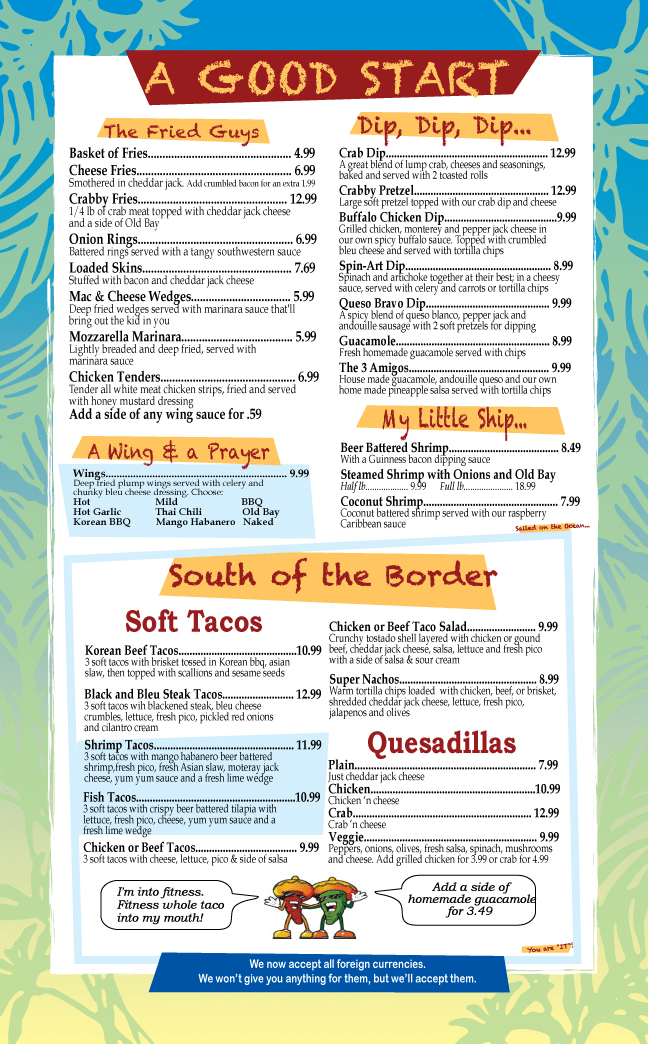 Brass Balls Saloon Menu (Updated June 2024)